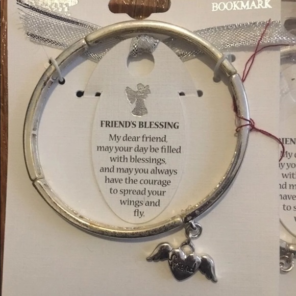 Stretch friendship message bracelet - Picture 5 of 6